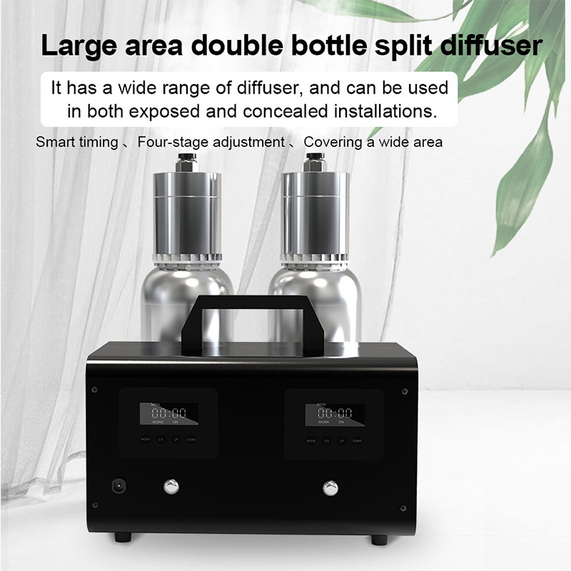 DW-8000Double Verdering Hoofd Aroma Diffuser